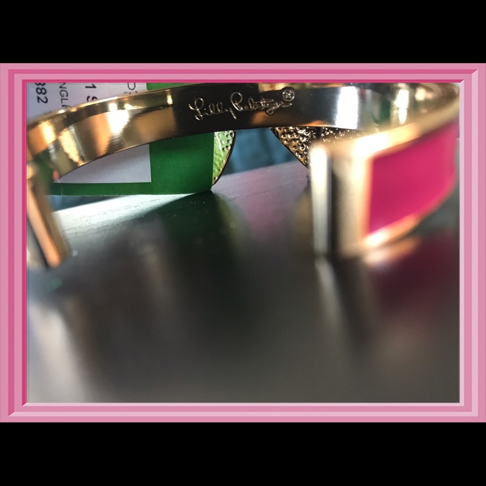(REDUCED) LILLY PULITZER GOLD BOW BRACELET - Picture 6 of 6